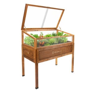 Mini szklarnia  Vintage - Palisander, 110x55 cm